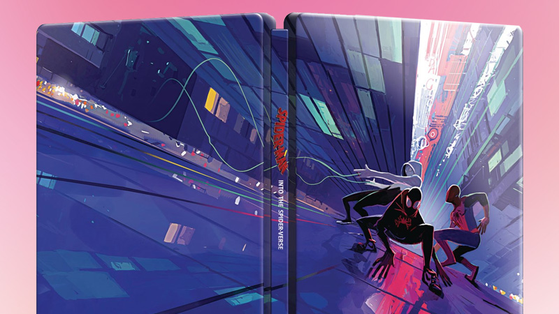 Nuevo Steelbook de Spider-Man: Un Nuevo Universo en Blu-ray