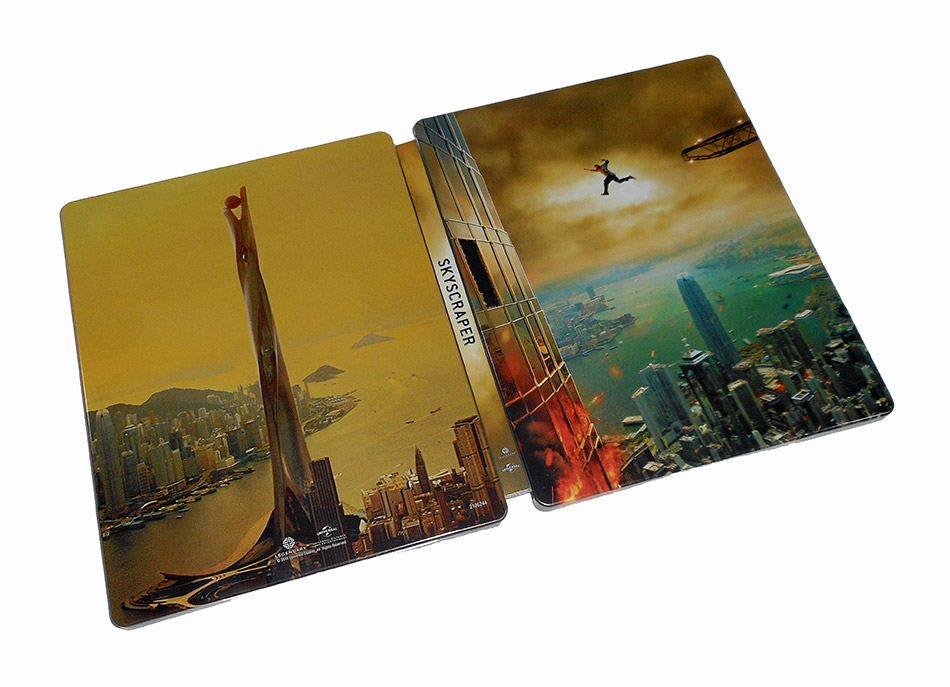 Fotografías del Steelbook de El Rascacielos en Blu-ray 3D 9