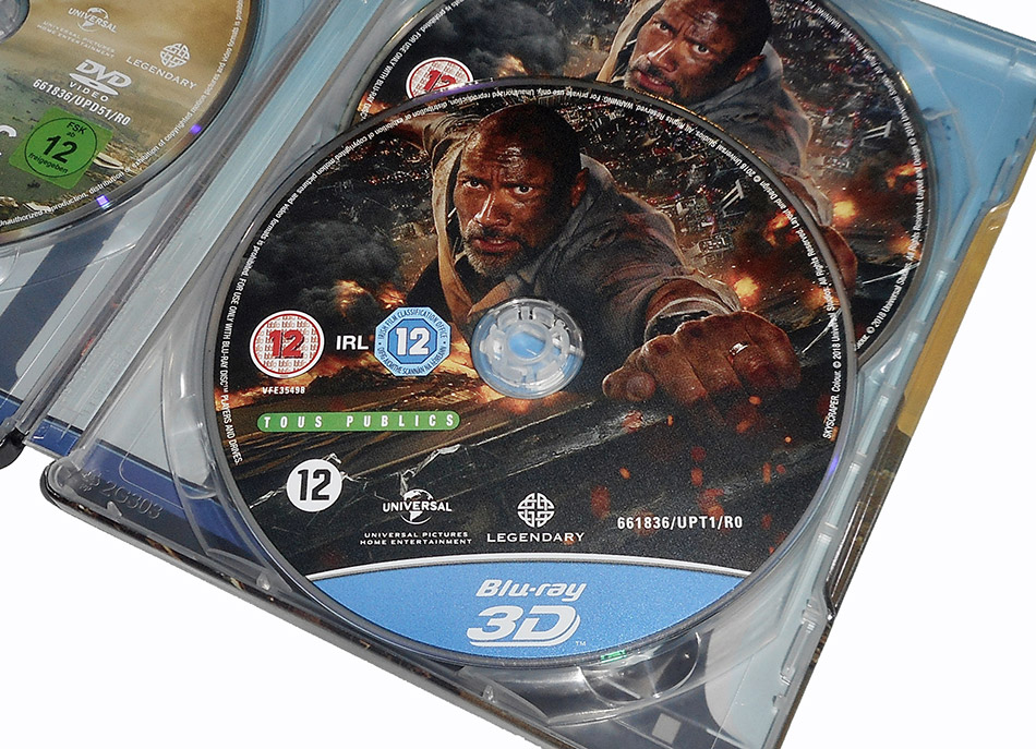 Fotografías del Steelbook de El Rascacielos en Blu-ray 3D 10