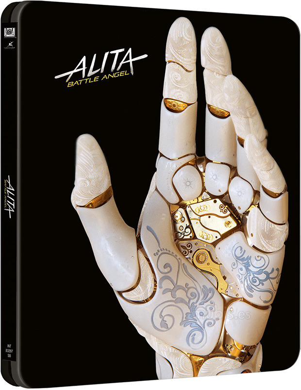 Carátulas y extras de Alita: Ángel de Combate en Blu-ray, 3D y UHD 4K