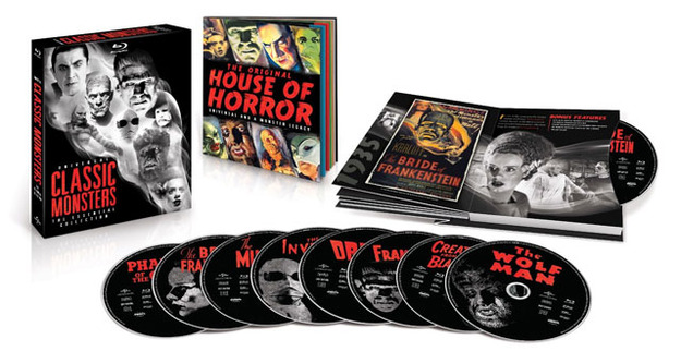 Anunciada la colección Monstruos Clásicos de Universal en Blu-ray
