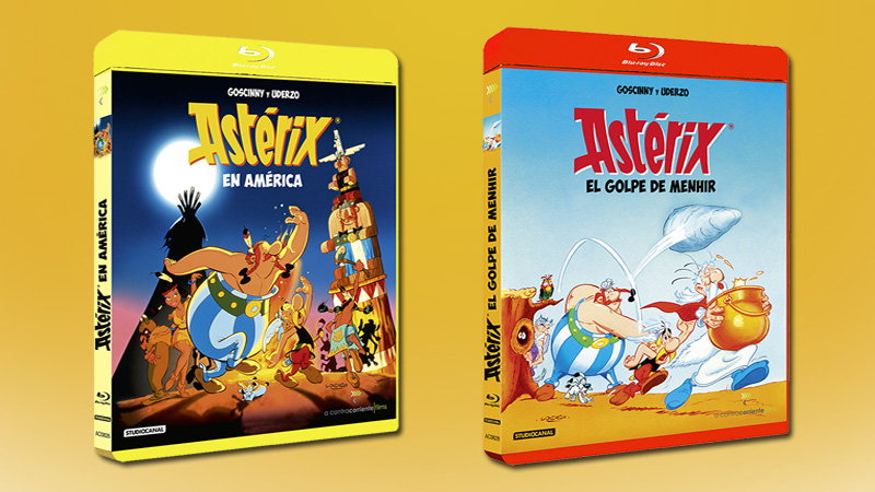A Contracorriente edita dos películas de animación de Astérix y Obélix en Blu-ray