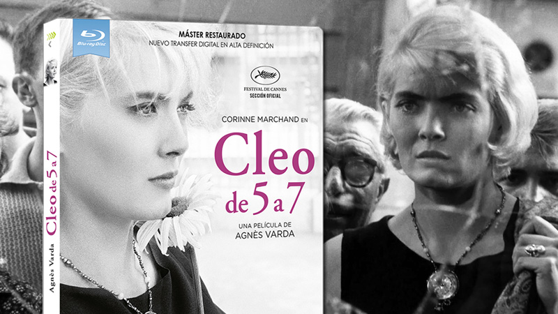 Diseño de la funda y más detalles de Cleo de 5 a 7 en Blu-ray