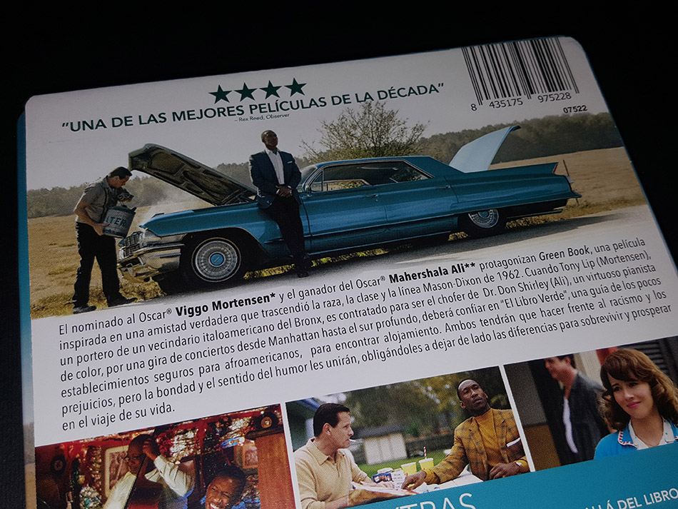 Fotografías del Steelbook de Green Book en Blu-ray 5