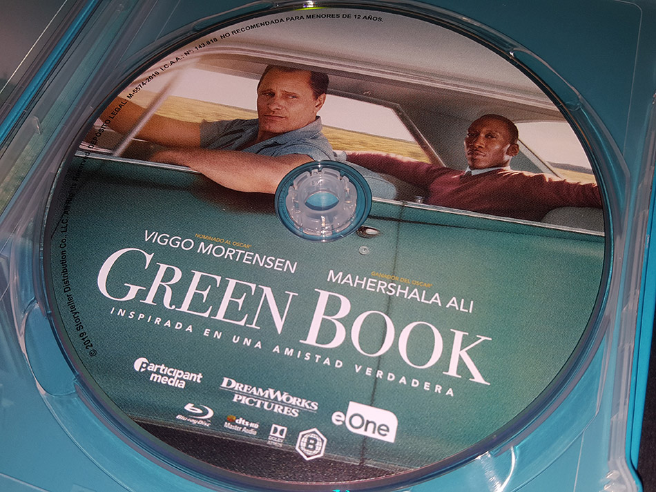Fotografías del Steelbook de Green Book en Blu-ray 18