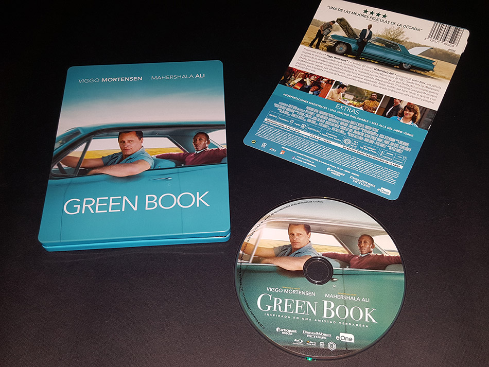 Fotografías del Steelbook de Green Book en Blu-ray 23