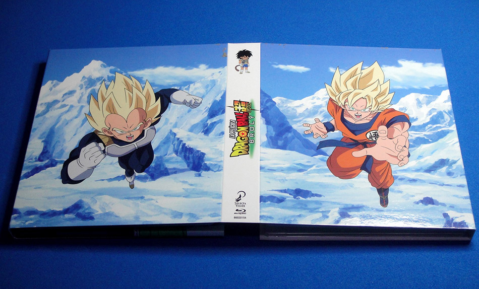 Fotografías de la edición coleccionista de Dragon Ball Super Broly en Blu-ray 6