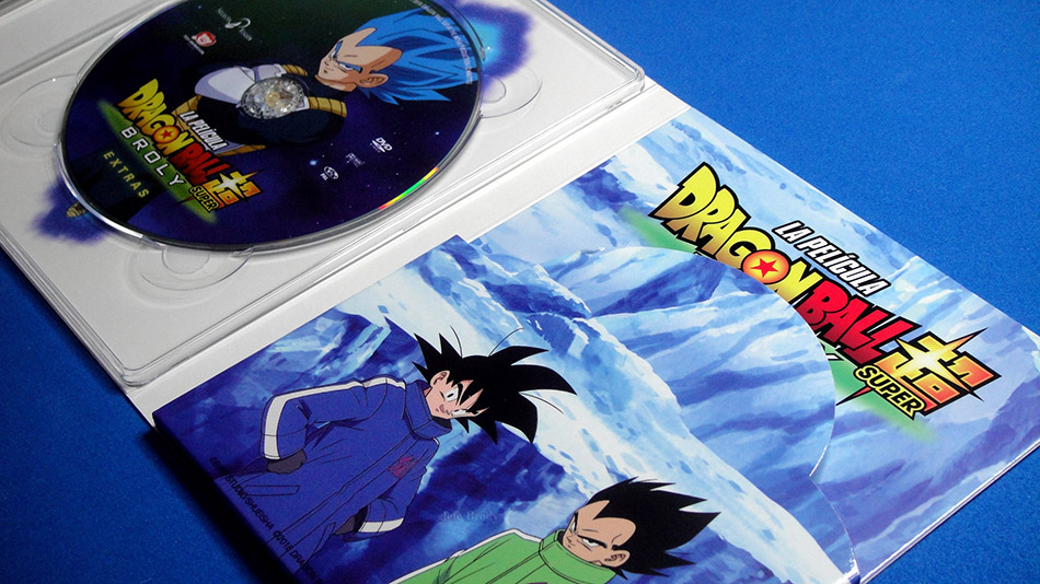 Fotografías de la edición coleccionista de Dragon Ball Super Broly en Blu-ray 9