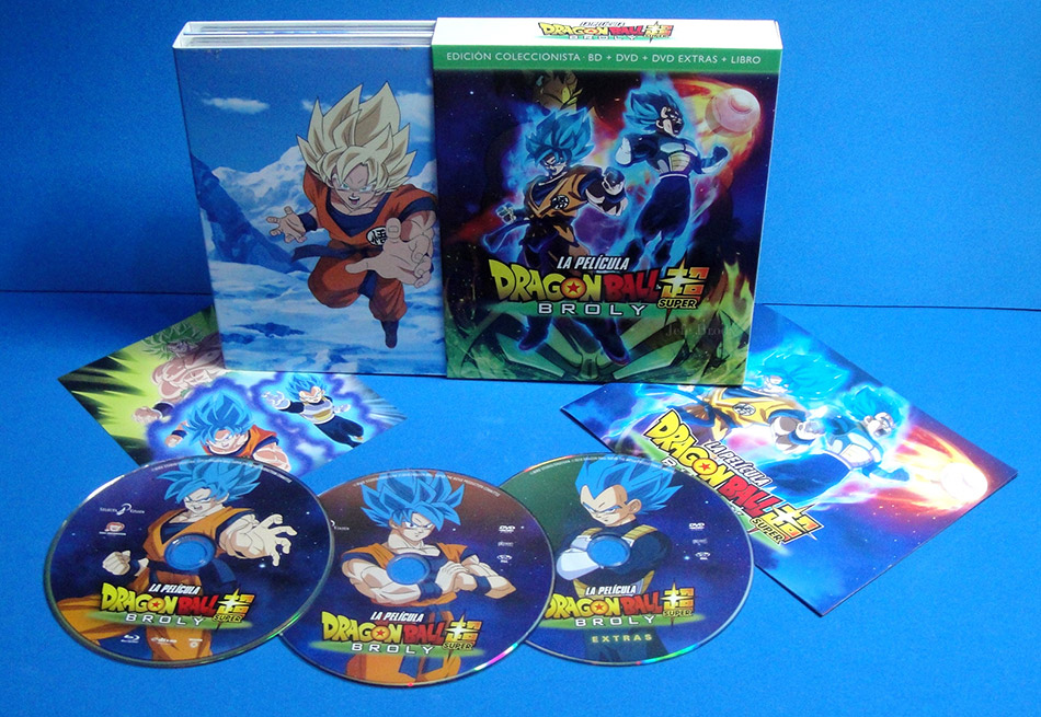 Fotografías de la edición coleccionista de Dragon Ball Super Broly en Blu-ray 17