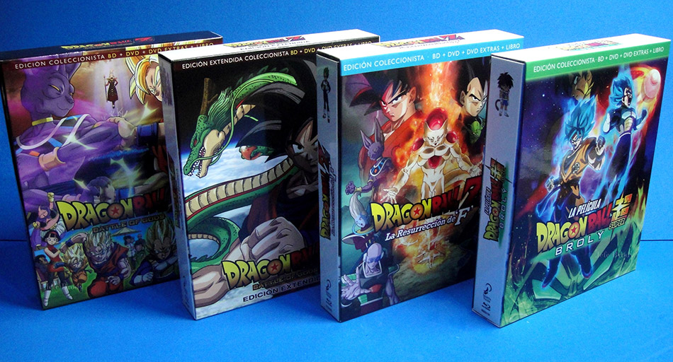 Fotografías de la edición coleccionista de Dragon Ball Super Broly en Blu-ray 18