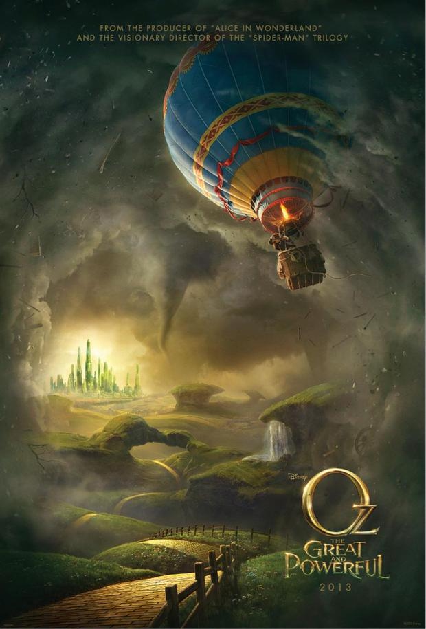 Primer póster de Oz: El Grande y Poderoso, de Sam Raimi