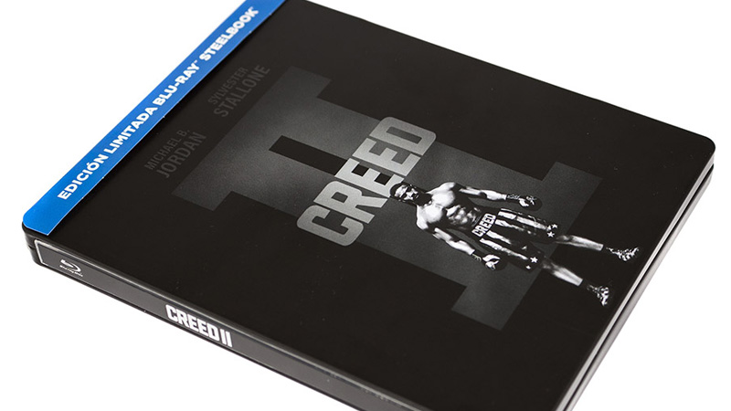 Fotografías del Steelbook de Creed II: La Leyenda de Rocky en Blu-ray