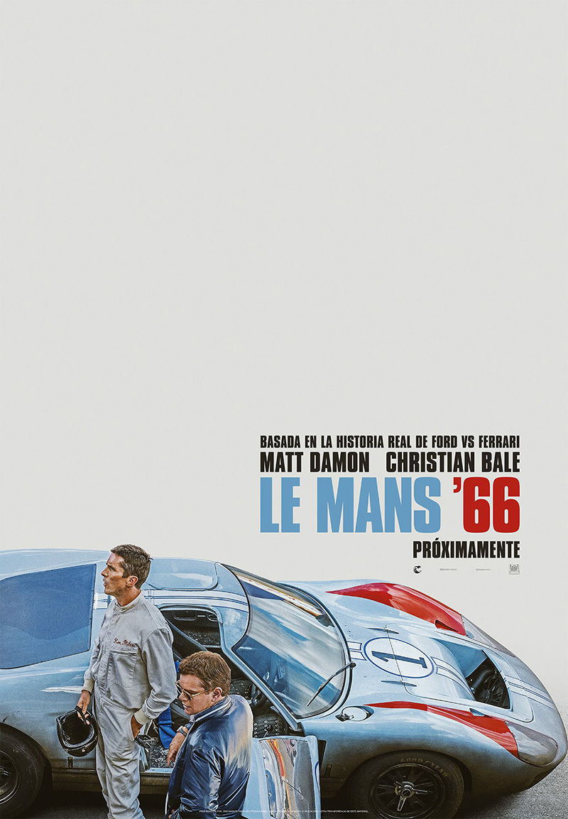 Primer tráiler de Le Mans '66, con Christian Bale y Matt Damon