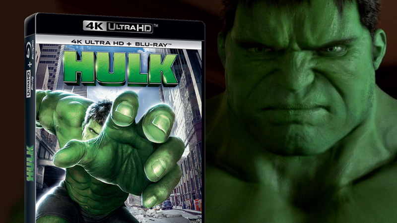 Estreno en UHD 4K de la película Hulk de Ang Lee
