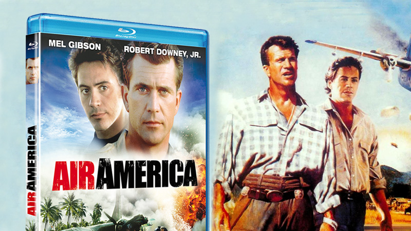 Air America en Blu-ray, con Mel Gibson y Robert Downey Jr.