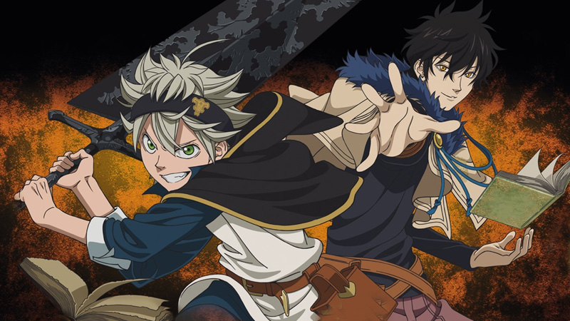 Comienza a editarse la serie de anime Black Clover en Blu-ray