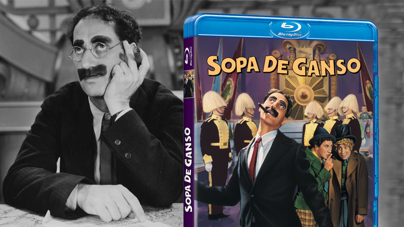 Se estrena el clásico Sopa de Ganso de los Hermanos Marx en Blu-ray