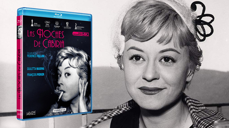 Estreno en Blu-ray de Las Noches de Cabiria, del maestro Federico Fellini