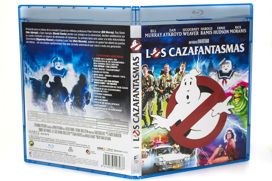 Fotografías de la edición 35º Aniversario de Los Cazafantasmas en Blu-ray 13