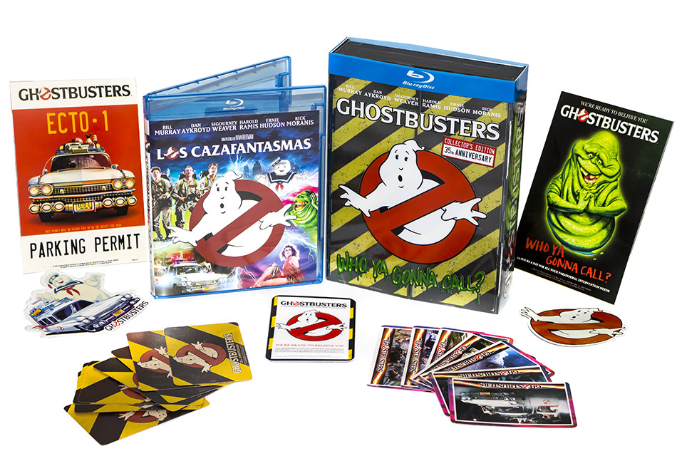 Fotografías de la edición 35º Aniversario de Los Cazafantasmas en Blu-ray 23