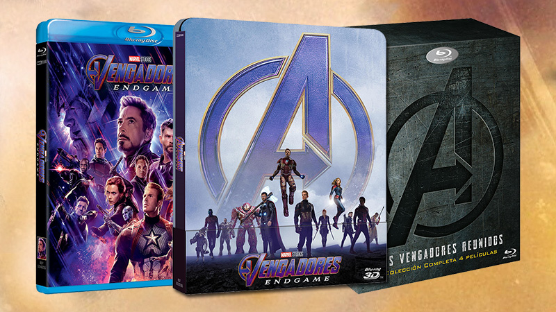 Fecha, diseños y extras de Vengadores: Endgame en Blu-ray y Steelbook 3D
