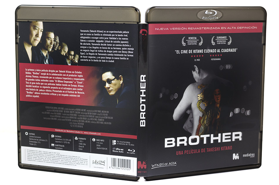Fotografías de la edición con funda y libreto de Brother en Blu-ray 11