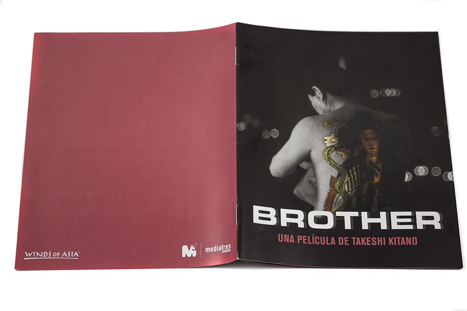Fotografías de la edición con funda y libreto de Brother en Blu-ray 14