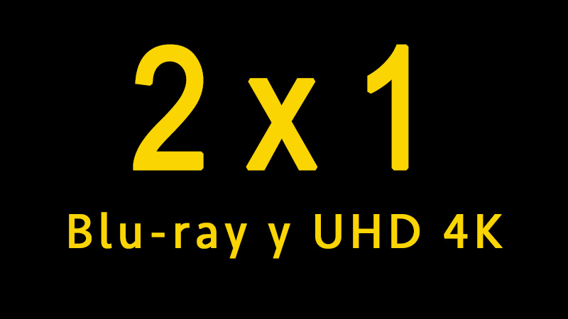 Oferta 2x1 en Blu-ray y UHD 4K de fnac.es