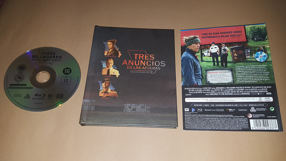 Fotografías del Digibook de Tres Anuncios en las Afueras en Blu-ray 27