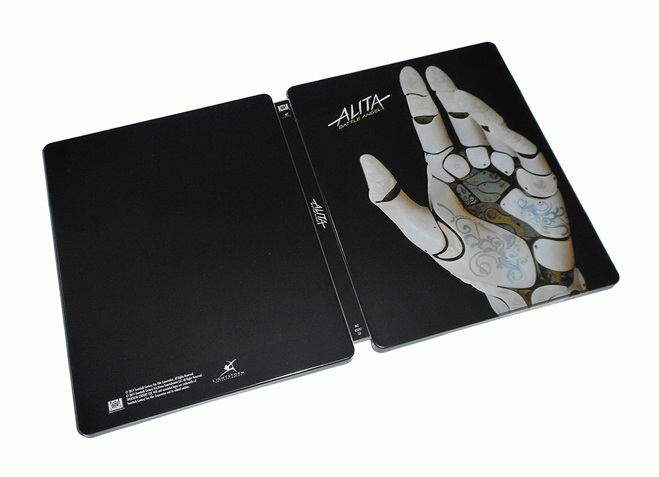 Fotografías del Steelbook de Alita: Ángel de Combate en Blu-ray 3D 9