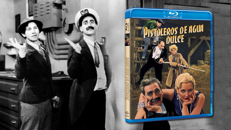 Pistoleros de Agua Dulce en Blu-ray con extras