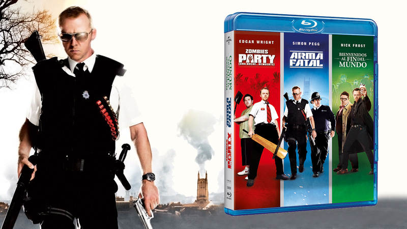 La Trilogía del Cornetto reunida por primera vez en Blu-ray