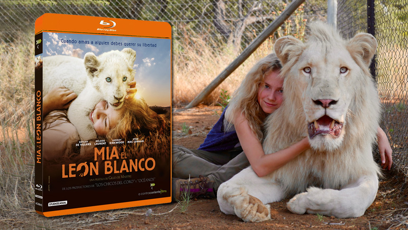 Todos los detalles de Mia y el León Blanco en Blu-ray