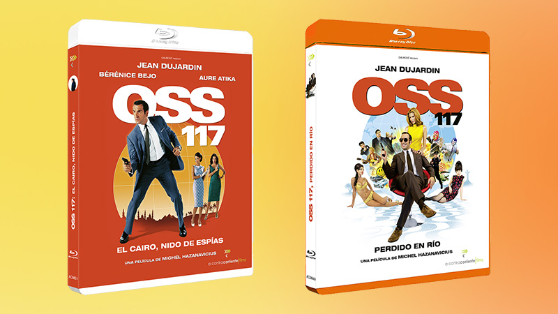 Detalles completos de las dos películas de OSS 117 en Blu-ray
