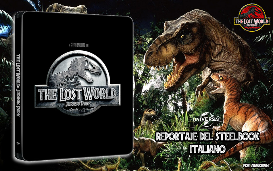 Fotografías del Steelbook de El Mundo Perdido: Jurassic Park en Blu-ray (Italia) 1