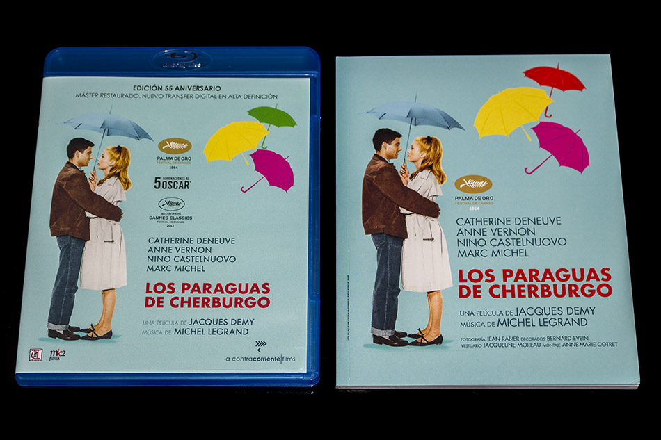 Fotografías del Blu-ray con funda y libreto de Los Paraguas de Cherburgo 12