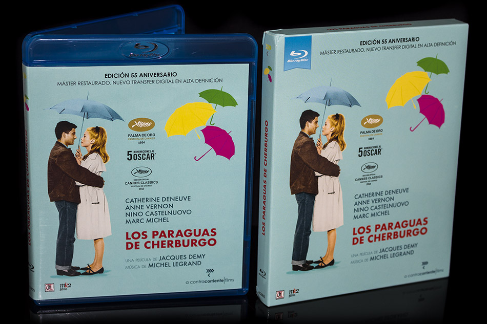 Fotografías del Blu-ray con funda y libreto de Los Paraguas de Cherburgo 22