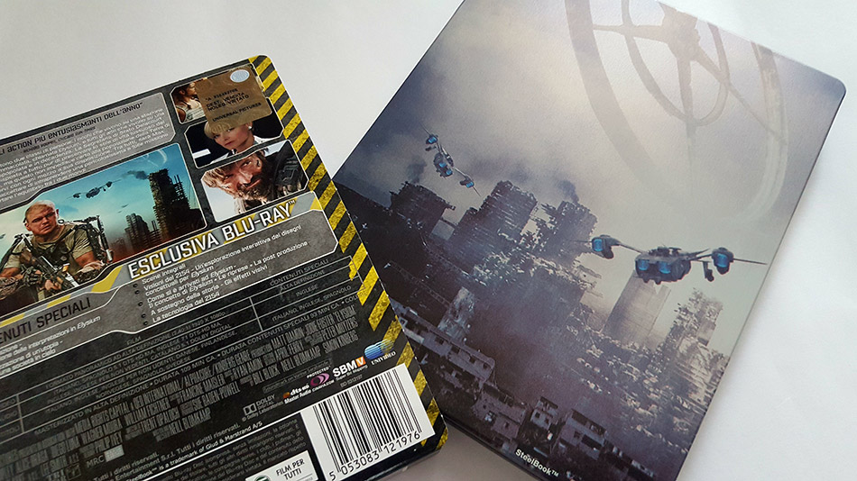 Fotografías del Steelbook de Elysium en Blu-ray (Italia) 5