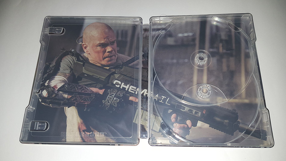 Fotografías del Steelbook de Elysium en Blu-ray (Italia) 13