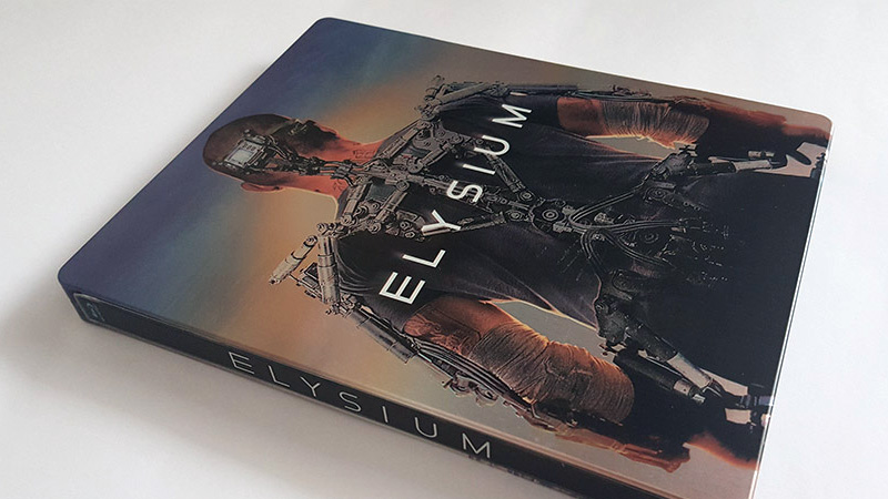 Fotografías del Steelbook de Elysium en Blu-ray (Italia)