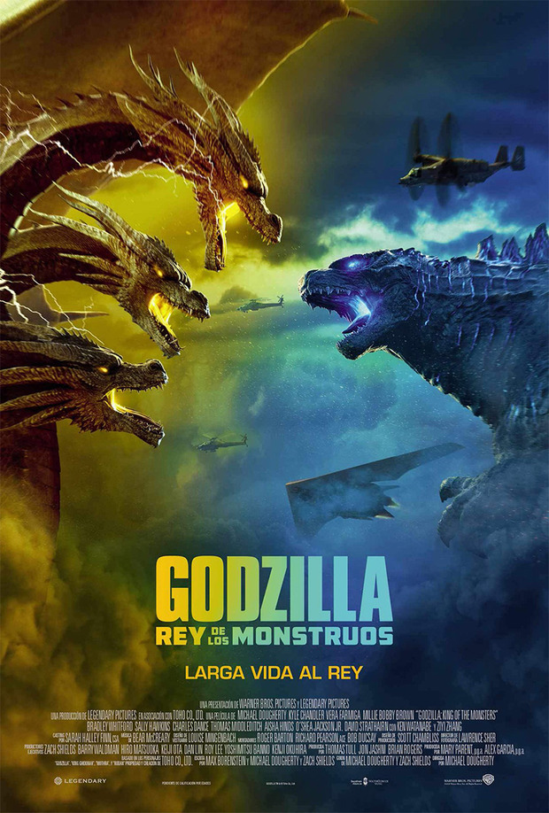 Godzilla: Rey de los Monstruos anunciada en Blu-ray, 3D y UHD 4K