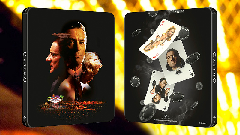 Más información del Steelbook de Casino en UHD 4K