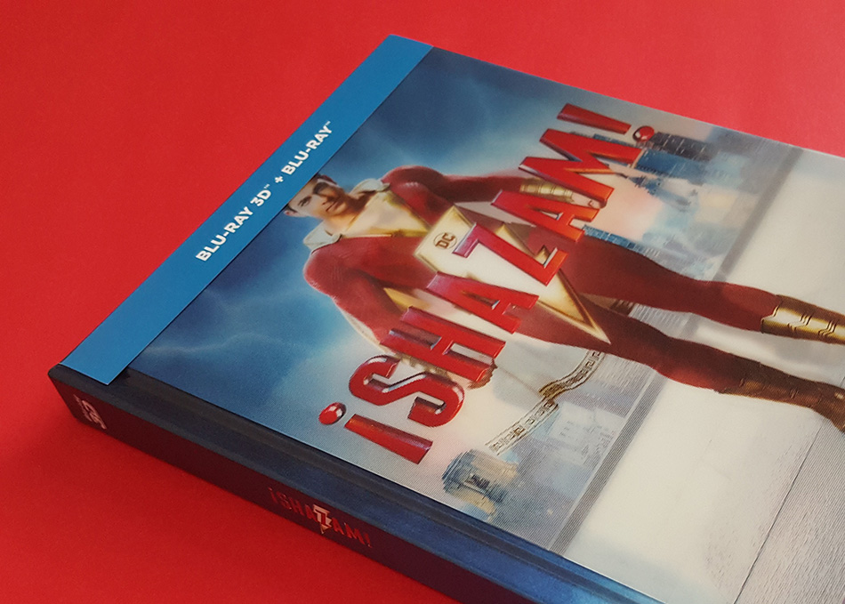 Fotografías del Digibook lenticular de ¡Shazam! en Blu-ray 3D 5