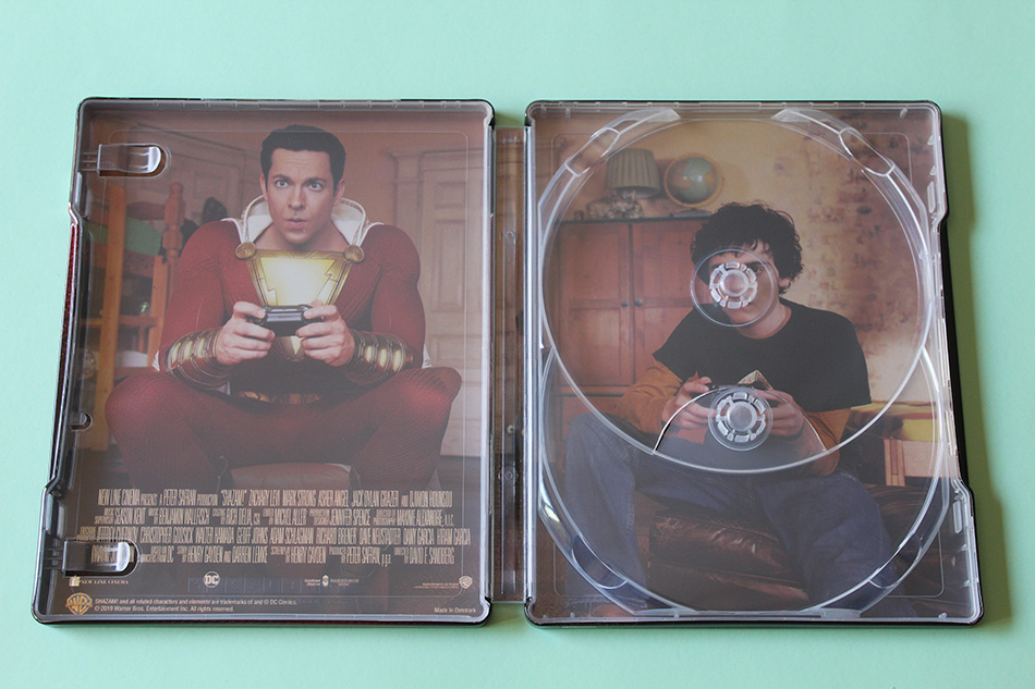 Fotografías del Stelbook de ¡Shazam! en UHD 4K y Blu-ray (UK) 14