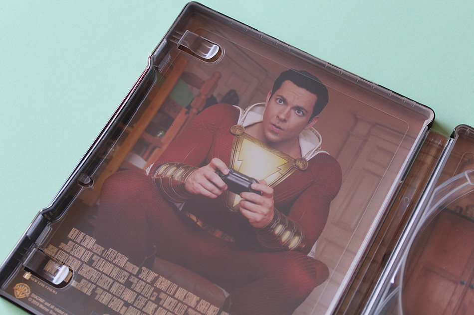 Fotografías del Stelbook de ¡Shazam! en UHD 4K y Blu-ray (UK) 15