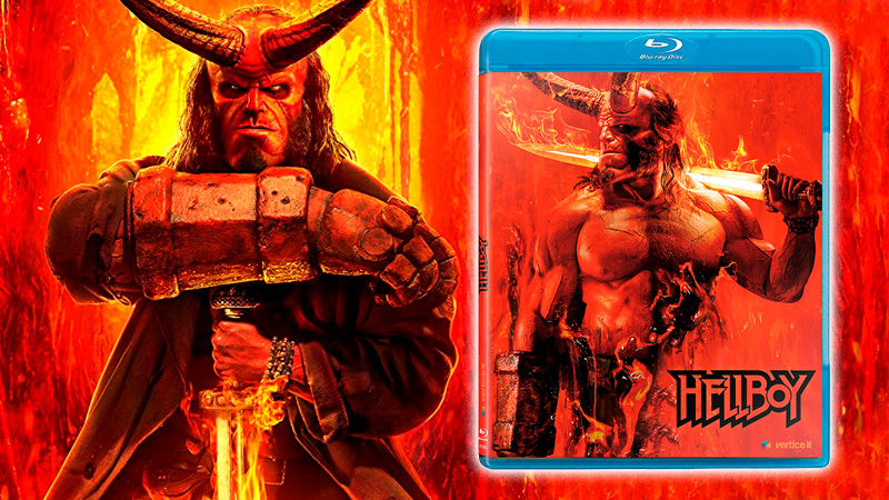 Todos los detalles de la nueva película de Hellboy en Blu-ray
