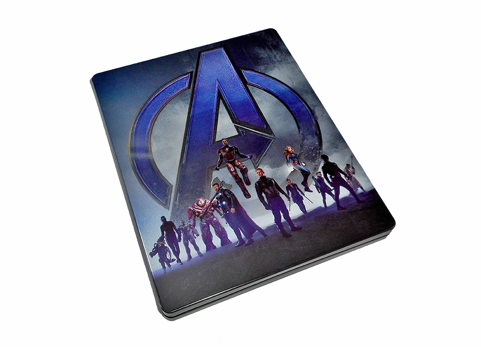 Fotografías del Steelbook de Vengadores: Endgame en Blu-ray 3D 7