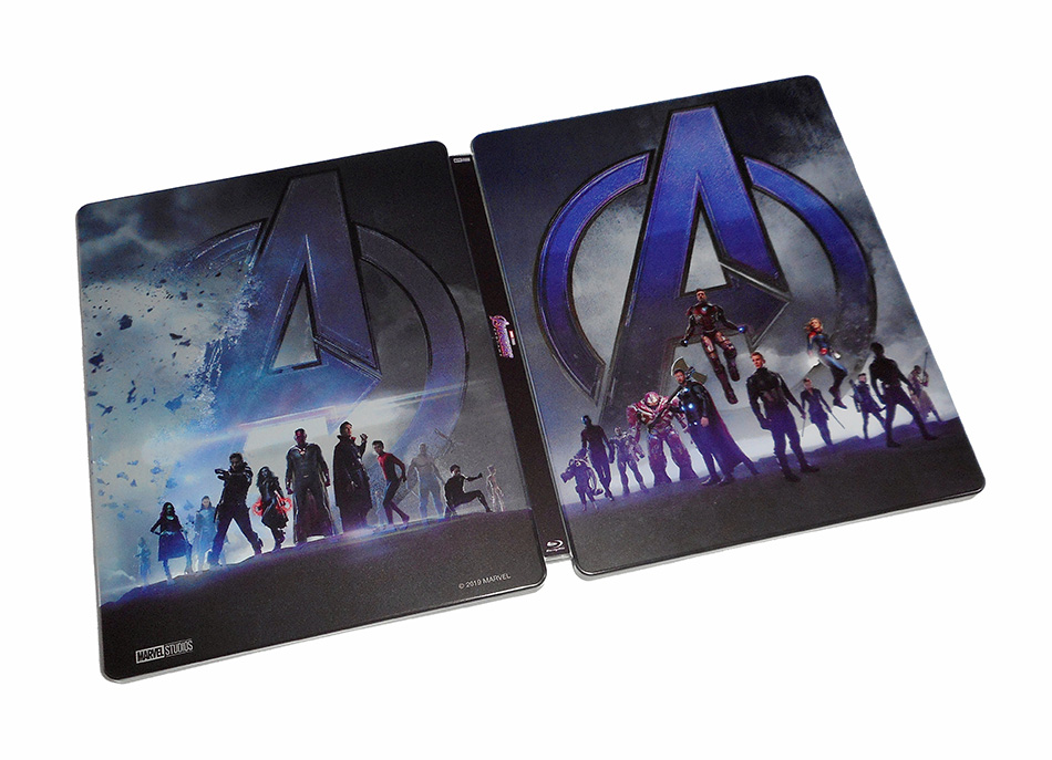 Fotografías del Steelbook de Vengadores: Endgame en Blu-ray 3D 8