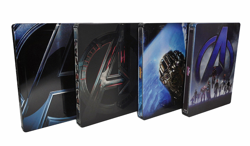 Fotografías del Steelbook de Vengadores: Endgame en Blu-ray 3D 16