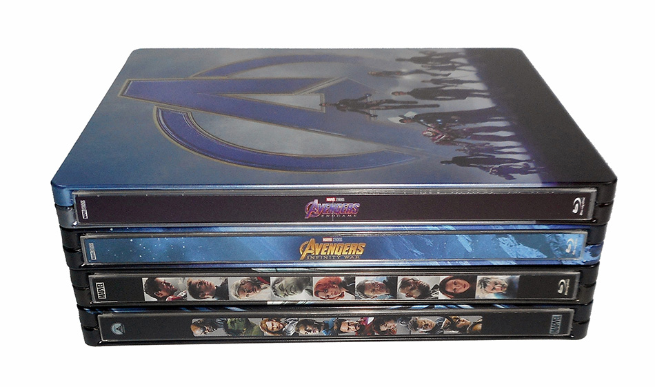 Fotografías del Steelbook de Vengadores: Endgame en Blu-ray 3D 18